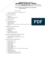 List Kebutuhan Pelatihan Untuk Persiapan Akreditasi Rumah Sakit