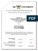 Makerere University Internship Report by