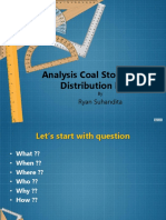 Analysis Coal Storage and Distribution Flow: Ryan Suhandita