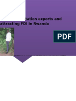 Increase Foreign Direct Investment in Rwanda