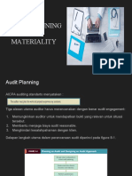 Audit Planning and Materiality PDF