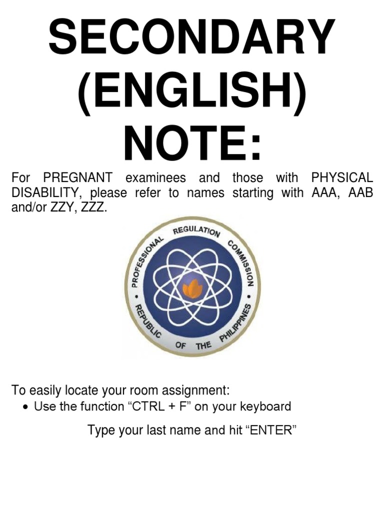 Teacher Exam Room Assignments | PDF | Business