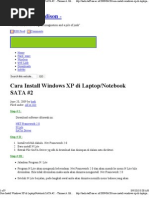 Download Cara Install Windows XP Di  by pahrudin82 SN38931402 doc pdf