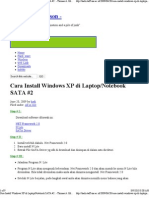 Download Cara Install Windows XP Di  by pahrudin82 SN38931402 doc pdf