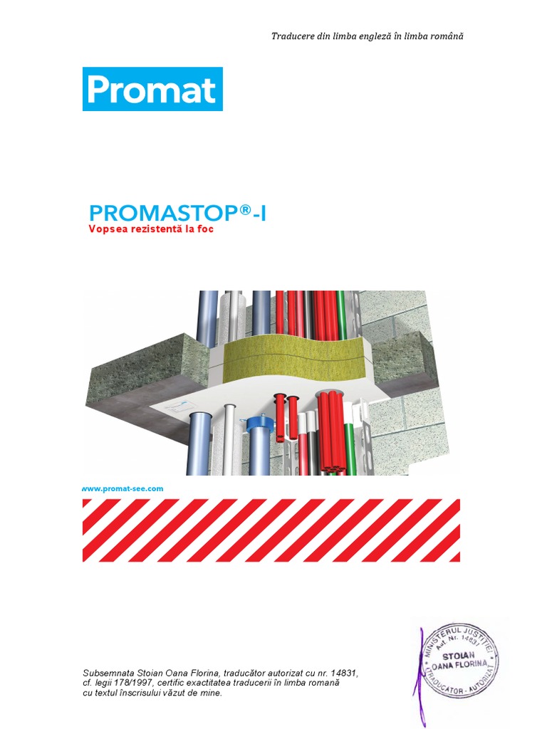 Promastop-I Tds | PDF | Building Engineering | Materials