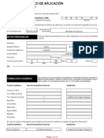 Formulario de Postulacion