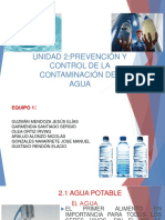 Unidad 2. Prevención y Control de La Contaminación Del Agua