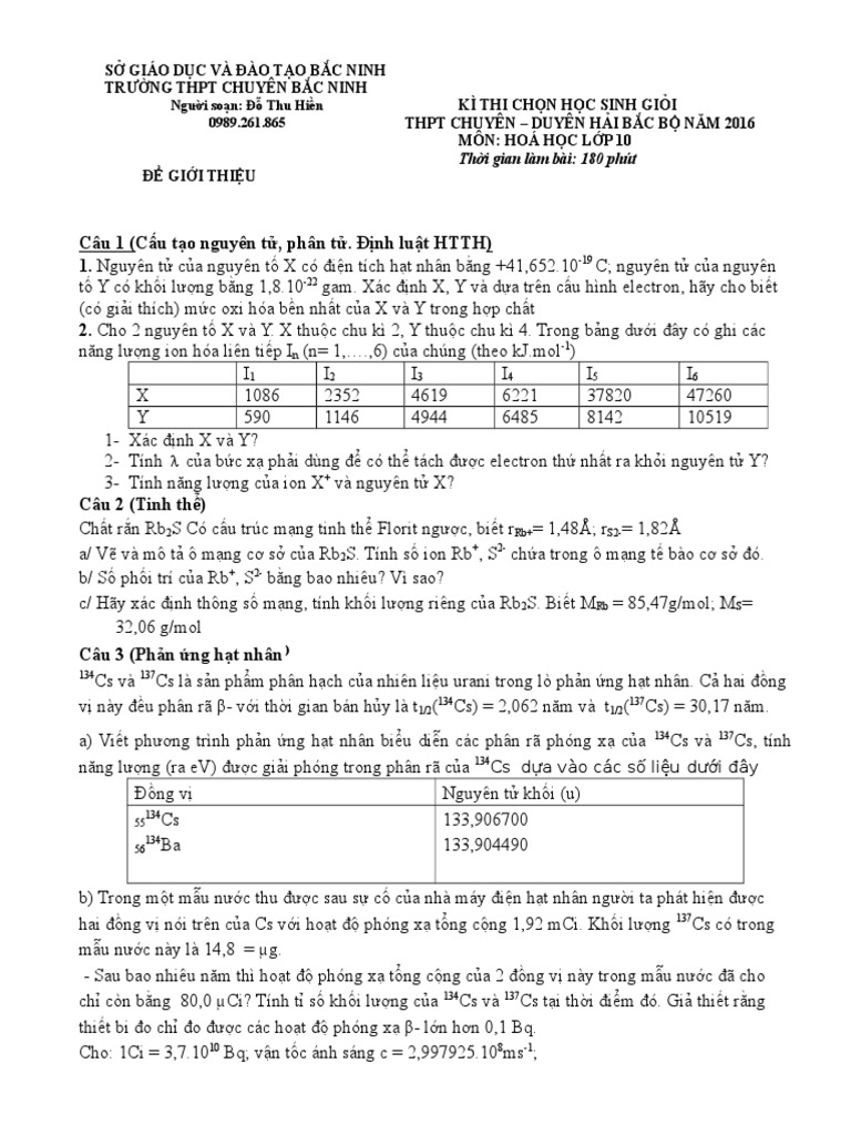 3. Tính Chất Hóa Học Của Nguyên Tố Ba