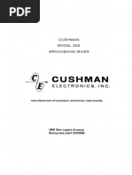 Cushman 303 O&M Manual