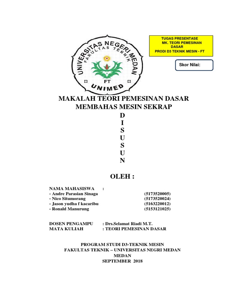 Pahat dan Ukuran Mesin Sekrap | PDF | Sains & Matematika | Komputer