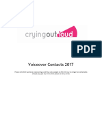 Contacts Brochure 2017
