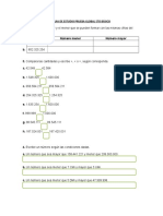 Guia de Estudio Matemáticas 5to Prueba Global 1 Sem