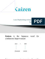 Kaizen: Lean Shipbuilding & Repair Forum June 6, 2002