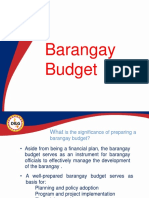 Barangay Budget