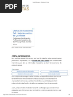 Carta Informativa – Modelos de Carta