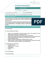 Atividade Individual Gerenciamento de Projetos FGV