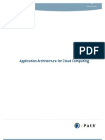 Application Architecture For Cloud Computing: White Paper