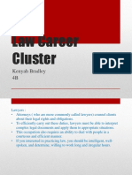 Law Career Cluster