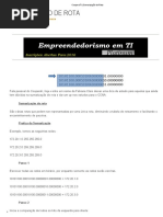 Sumarização de rotas