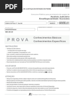 Fcc 2009 Tj Pa Analista Judiciario Economia Prova