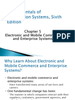 Electronic and Mobile Commerce and Enterprise Systems