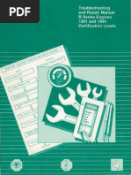 Cummins B Series 1991 & 1994 Service Manual Full-