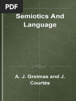 [Advances in Semiotics] Algirdas Julien Greimas,  Joseph Courtes - Semiotics and Language
