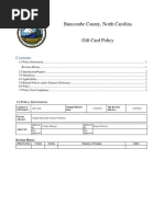 Buncombe County Policy - Gift Cards (2018.04.10 - Clean, Final)