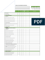 Checklist Proyectos