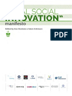 The Manifesto of the Rural Social Innovation (Edited by Alex Giordano and Adam Arvidsson)