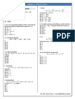 Produtos Notáveis - Exercícios PDF
