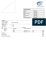 Invoice Edesco