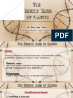 The Genetic Basis of Cancer