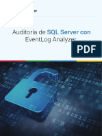 Eventlog Analyzer Auditoría De: SQL Server Con