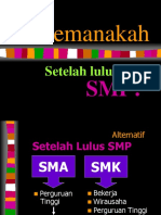 Presentasi SMP1 - Promosi