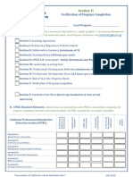 section v- verification of program completion 7