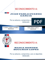 Reconocimientos