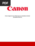 CANON -Enviar Imagens de Uma Camera Para Um Smartphone Android (Powershot Sx60 Hs)_pt-Br
