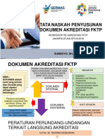 Tata Naskah Dokumen Akreditasi FKTP