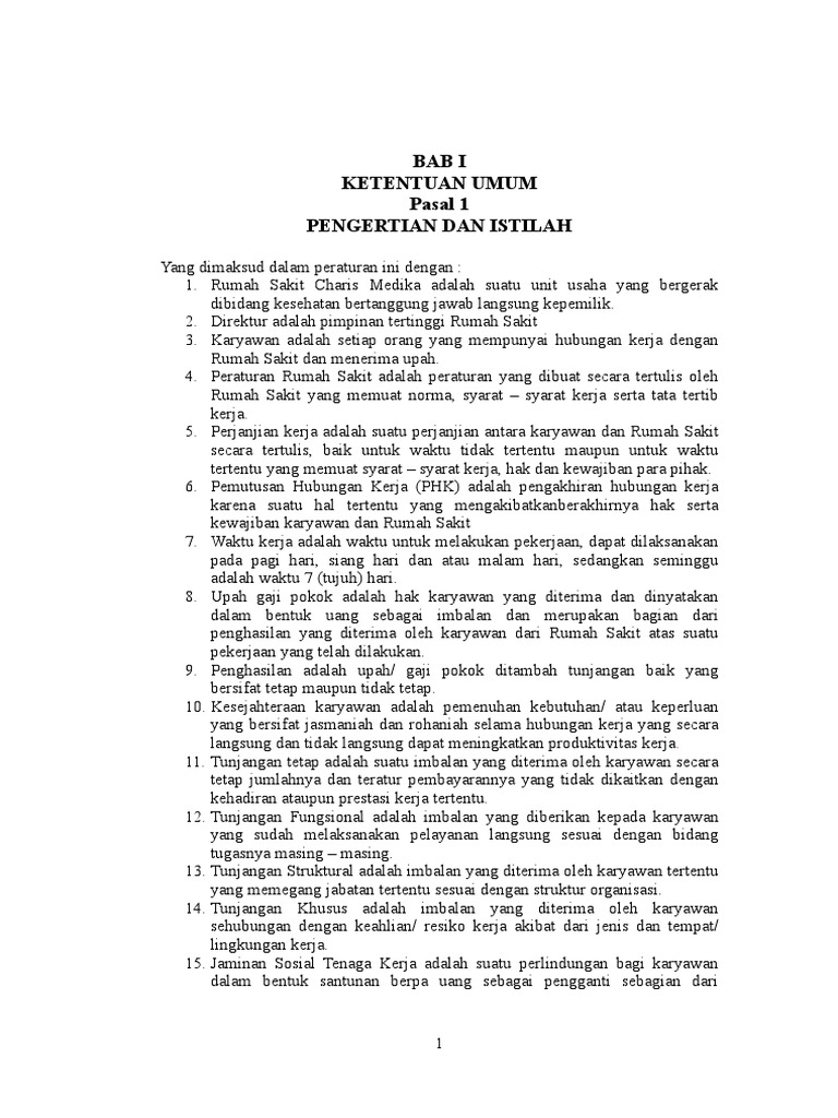 Peraturan Perusahaan PDF