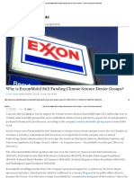 Why is ExxonMobil Still Funding Climate Science Denier Groups?