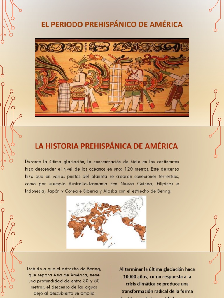 El Periodo Prehispánico De América Pdf Era Precolombina Imperio Inca