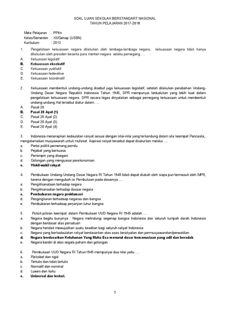 1236 Kartu Soal Paket 1 Kunci Docx