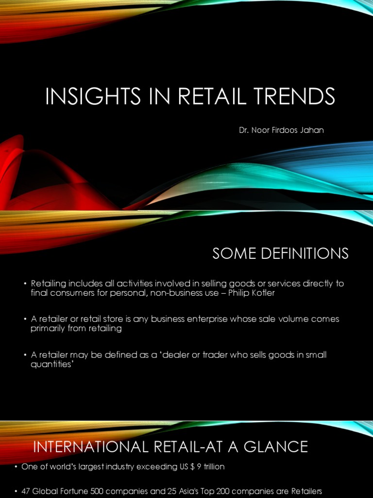Key Retail Trends and Insights 2023 | PDF | Customer Experience | Retail