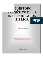 EL METODO EXEGETICO Por Alaniz PDF