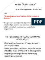 BEN - Corporate Governene