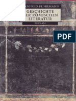 (Reclams Universal-Bibliothek) Manfred Fuhrmann-Geschichte Der Römischen Literatur-Reclam (1999)