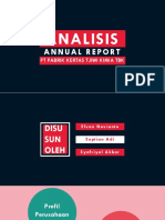 Analisis Annual Report PT Pabrik Kertas Tjiwi Kimia TBK