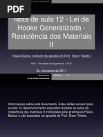 Lei Hook Generalizada