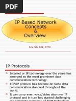 IP Based Network Concepts &: S N Pati, Sde, RTTC